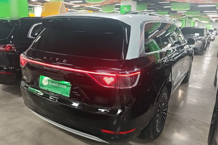 Used Hima AITO M9 2024 Range-Extended Max Edition 42 kWh 6-Seater Version Rear Right 45 Deg