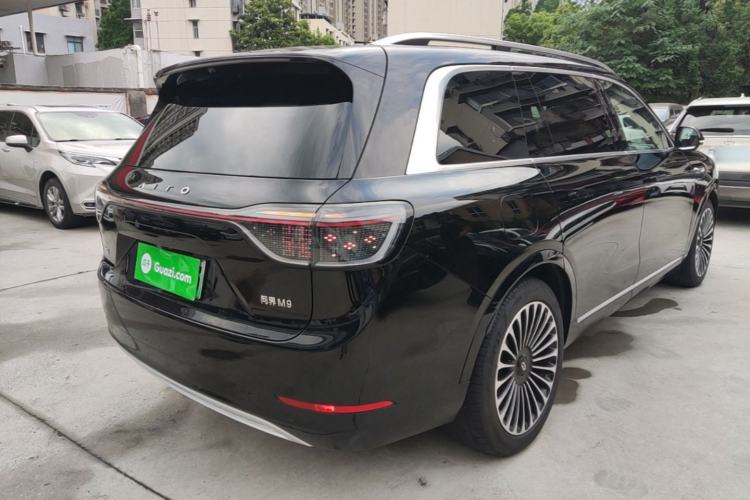 Used Hima AITO M9 2024 Range-Extended Ultra Version 42 kWh 6-Seater Model Rear Right 45 Deg