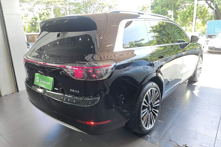 Used Hima AITO M9 2024 Range-Extended Ultra Version 42 kWh 6-Seater Model Rear Right 45 Deg