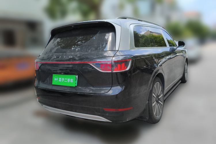 Used Hima AITO M9 2024 Range-Extended Ultra Version 42 kWh 6-Seater Model Rear Right 45 Deg