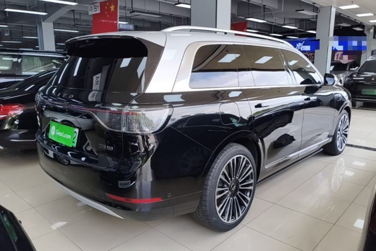 Used Hima AITO M9 2024 Range-Extended Ultra Version 42 kWh 6-Seater Model Rear Right 45 Deg
