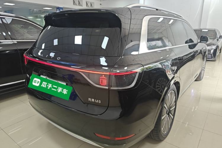 Used Hima AITO M9 2024 Range-Extended Max Edition 42 kWh 6-Seater Version Rear Right 45 Deg