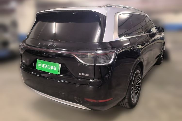 Used Hima AITO M9 2024 Range-Extended Ultra Version 52 kWh 6-Seater Model Rear Right 45 Deg