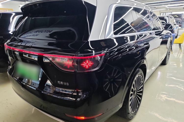 Used Hima AITO M9 2024 Range-Extended Ultra Version 52 kWh 5-Seater Model Rear Right 45 Deg