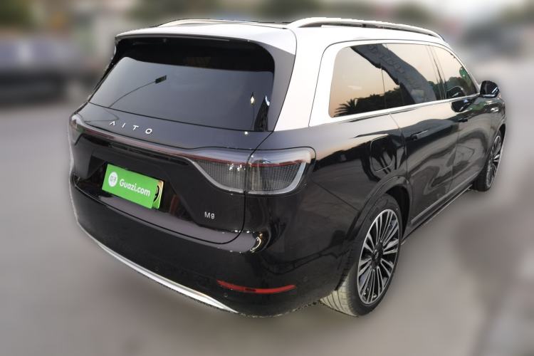 Used Hima AITO M9 2024 Range-Extended Ultra Version 42 kWh 6-Seater Model Rear Right 45 Deg