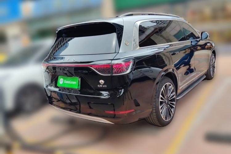 Used Hima AITO M9 2024 Range-Extended Max Edition 42 kWh 6-Seater Version Rear Right 45 Deg