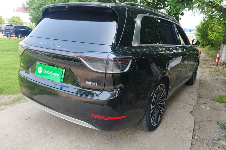Used Hima AITO M9 2024 Range-Extended Ultra Version 52 kWh 6-Seater Model Rear Right 45 Deg