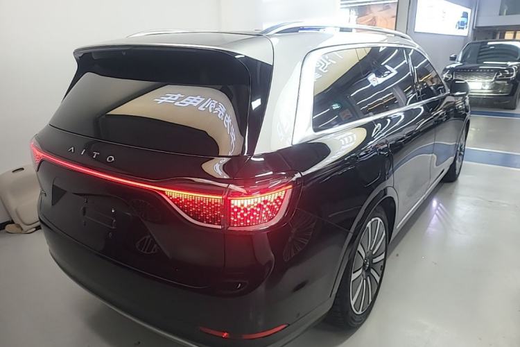 Used Hima AITO M9 2024 Range-Extended Ultra Version 42 kWh 6-Seater Model Rear Right 45 Deg