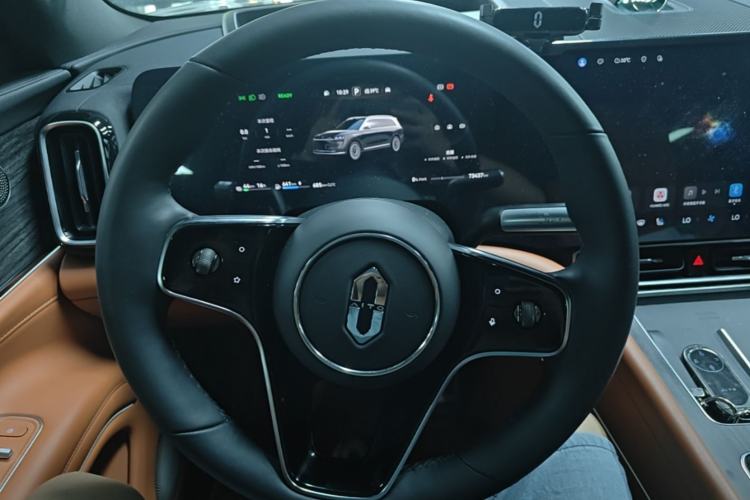 Used Hima AITO M9 2024 Range-Extended Ultra Version 52 kWh 6-Seater Model Steering Wheel