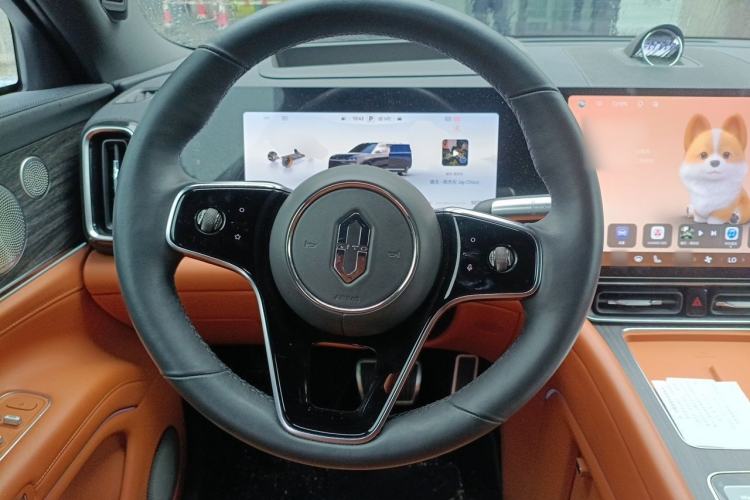 Used Hima AITO M9 2024 Range-Extended Ultra Version 42 kWh 6-Seater Model Steering Wheel