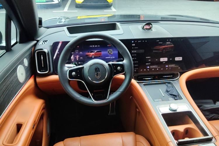 Used Hima AITO M9 2024 All-Electric Max Version 100 kWh 6-Seater Steering Wheel