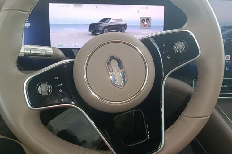 Used Hima AITO M9 2024 Range-Extended Ultra Version 52 kWh 5-Seater Model Steering Wheel