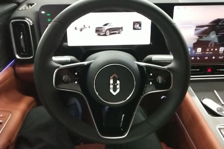 Used Hima AITO M9 2024 Range-Extended Ultra Version 52 kWh 5-Seater Model Steering Wheel