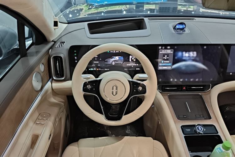 Used Hima AITO M9 2024 Range-Extended Ultra Version 52 kWh 5-Seater Model Steering Wheel
