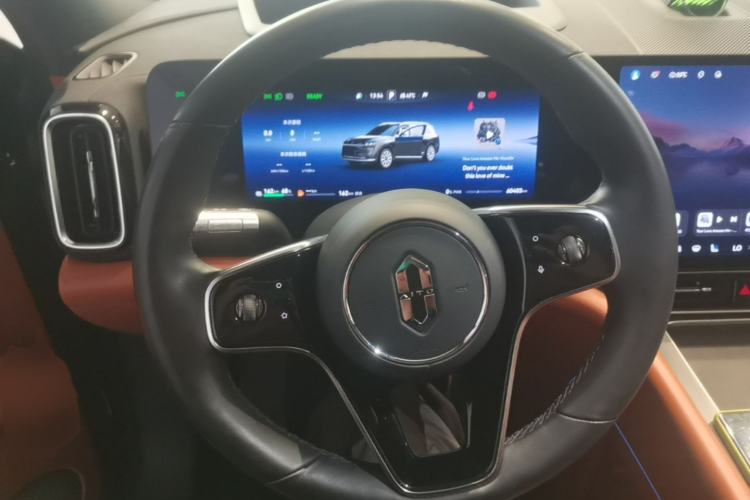 Used Hima AITO M9 2024 Range-Extended Max Edition 52 kWh 6-Seater Version Steering Wheel