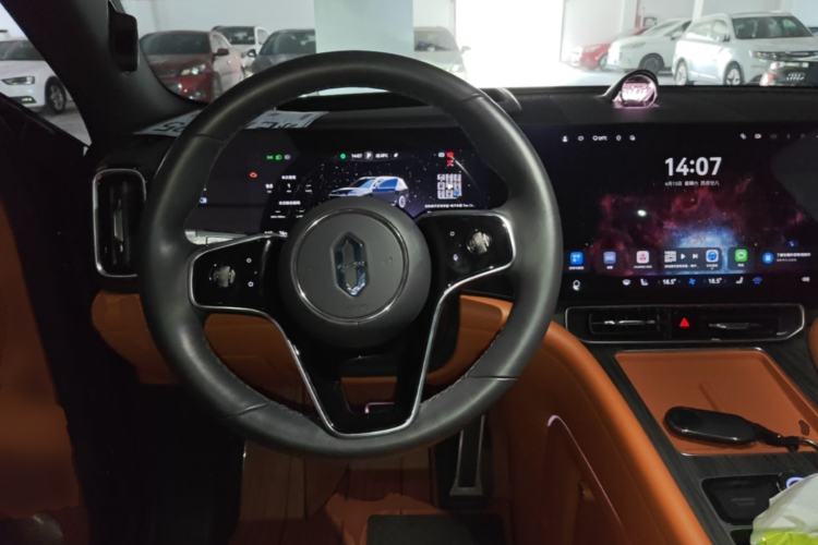 Used Hima AITO M9 2024 Range-Extended Ultra Version 52 kWh 6-Seater Model Steering Wheel