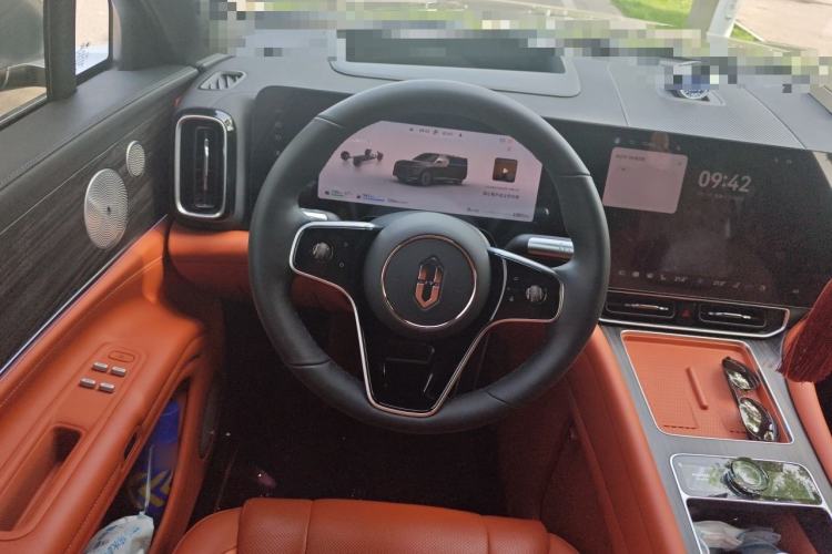 Used Hima AITO M9 2024 Range-Extended Ultra Version 52 kWh 6-Seater Model Steering Wheel