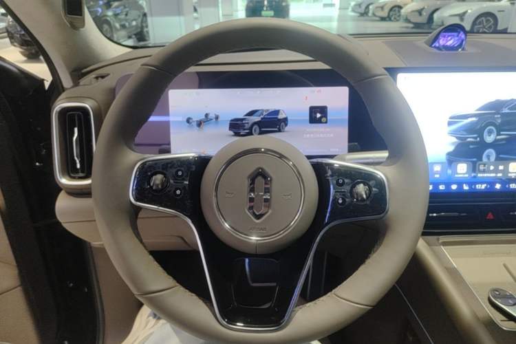 Used Hima AITO M9 2024 Range-Extended Max Edition 52 kWh 5-Seater Version Steering Wheel