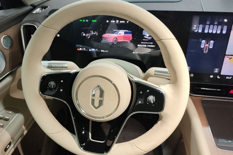 Used Hima AITO M9 2024 Range-Extended Ultra Version 52 kWh 6-Seater Model Steering Wheel