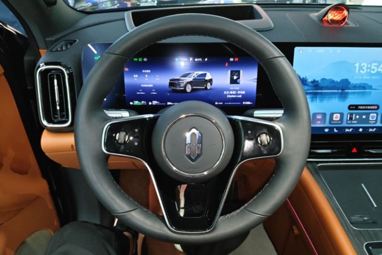 Used Hima AITO M9 2024 Range-Extended Ultra Version 42 kWh 6-Seater Model Steering Wheel
