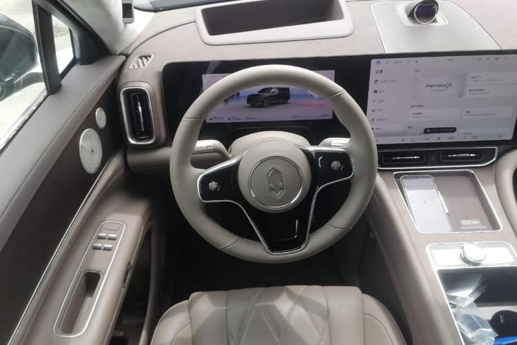 Used Hima AITO M9 2024 Range-Extended Ultra Version 52 kWh 6-Seater Model Steering Wheel