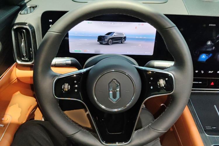 Used Hima AITO M9 2024 Range-Extended Ultra Version 42 kWh 6-Seater Model Steering Wheel
