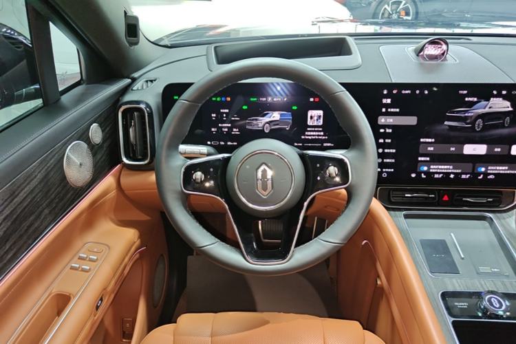 Used Hima AITO M9 2024 All-Electric Ultra Version 100 kWh 6-Seater Model Steering Wheel