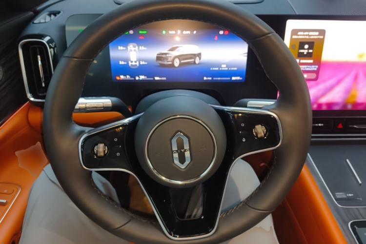 Used Hima AITO M9 2024 Range-Extended Ultra Version 42 kWh 6-Seater Model Steering Wheel