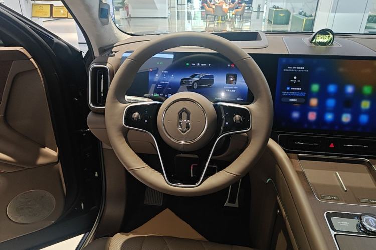 Used Hima AITO M9 2024 Range-Extended Ultra Version 42 kWh 6-Seater Model Steering Wheel