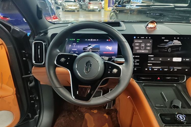 Used Hima AITO M9 2024 Range-Extended Ultra Version 42 kWh 6-Seater Model Steering Wheel