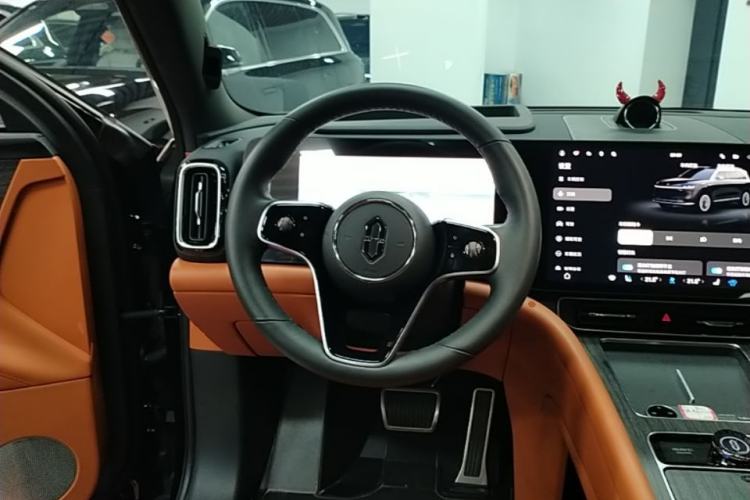 Used Hima AITO M9 2024 Range-Extended Ultra Version 42 kWh 6-Seater Model Steering Wheel