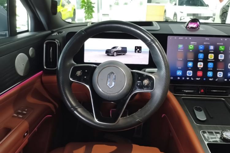 Used Hima AITO M9 2024 Range-Extended Ultra Version 42 kWh 6-Seater Model Steering Wheel