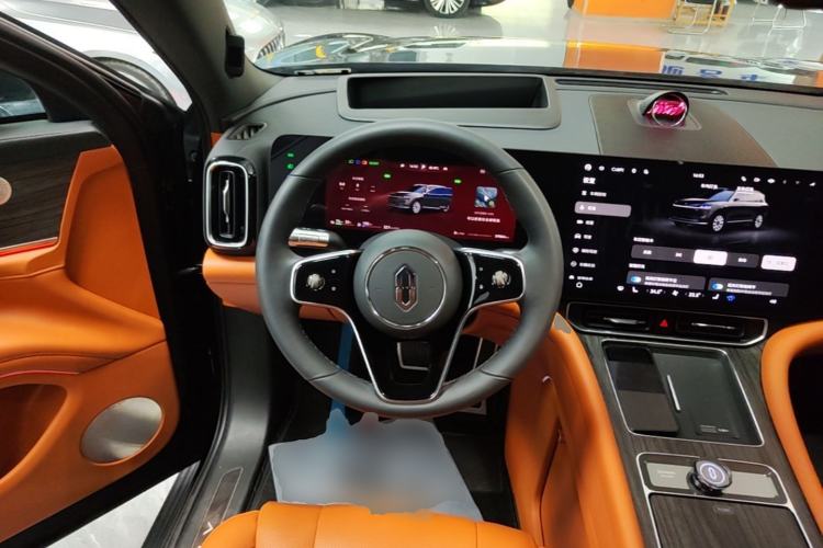 Used Hima AITO M9 2024 Range-Extended Ultra Version 42 kWh 6-Seater Model Steering Wheel