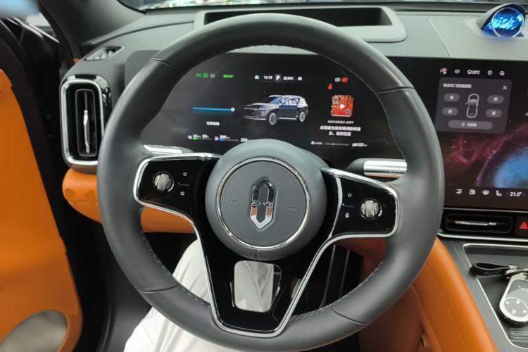 Used Hima AITO M9 2024 Range-Extended Ultra Version 42 kWh 6-Seater Model Steering Wheel