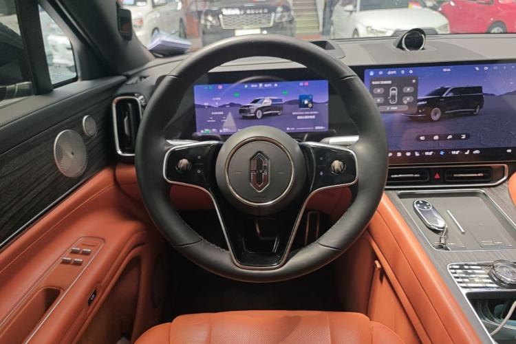 Used Hima AITO M9 2024 Range-Extended Ultra Version 52 kWh 6-Seater Model Steering Wheel