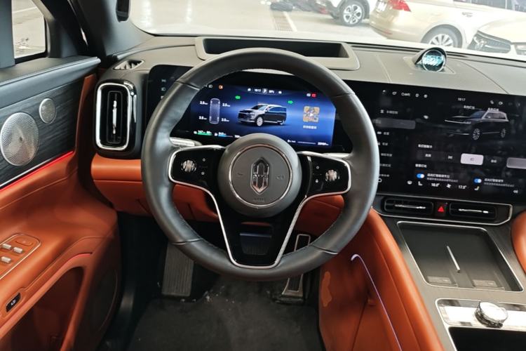 Used Hima AITO M9 2024 Range-Extended Ultra Version 42 kWh 6-Seater Model Steering Wheel