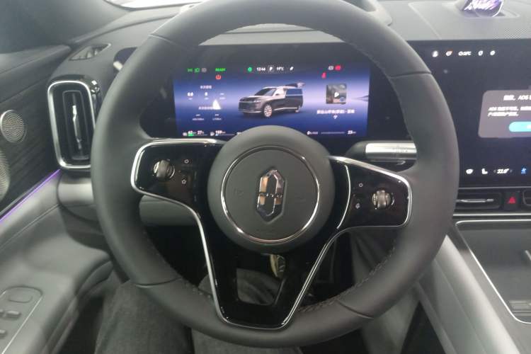 Used Hima AITO M9 2024 Range-Extended Ultra Version 42 kWh 6-Seater Model Steering Wheel
