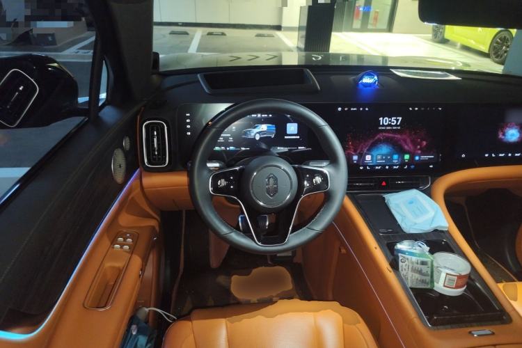 Used Hima AITO M9 2024 Range-Extended Max Edition 52 kWh 6-Seater Version Steering Wheel