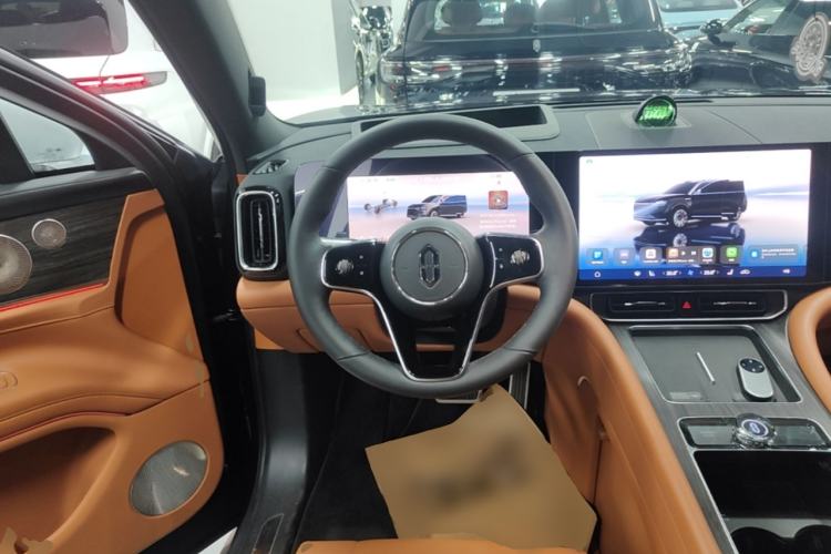 Used Hima AITO M9 2024 Range-Extended Ultra Version 42 kWh 6-Seater Model Steering Wheel