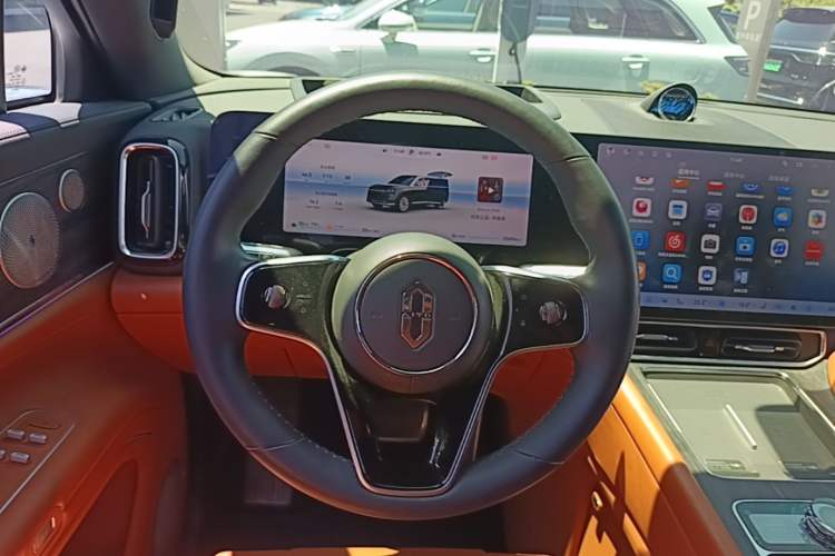 Used Hima AITO M9 2024 Range-Extended Max Edition 42 kWh 6-Seater Version Steering Wheel
