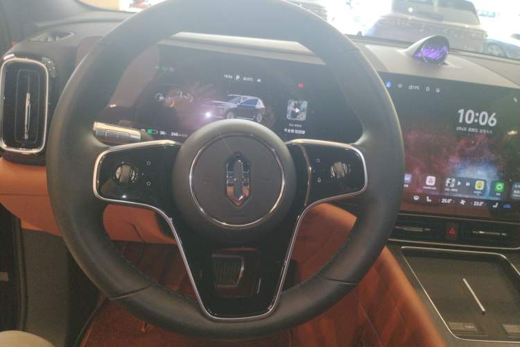 Used Hima AITO M9 2024 All-Electric Ultra Version 100 kWh 5-Seater Model Steering Wheel