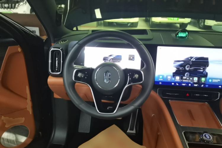 Used Hima AITO M9 2024 Range-Extended Ultra Version 42 kWh 6-Seater Model Steering Wheel