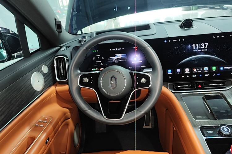 Used Hima AITO M9 2024 Range-Extended Ultra Version 42 kWh 6-Seater Model Steering Wheel
