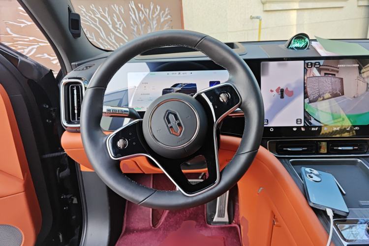 Used Hima AITO M9 2024 Range-Extended Ultra Version 52 kWh 6-Seater Model Steering Wheel