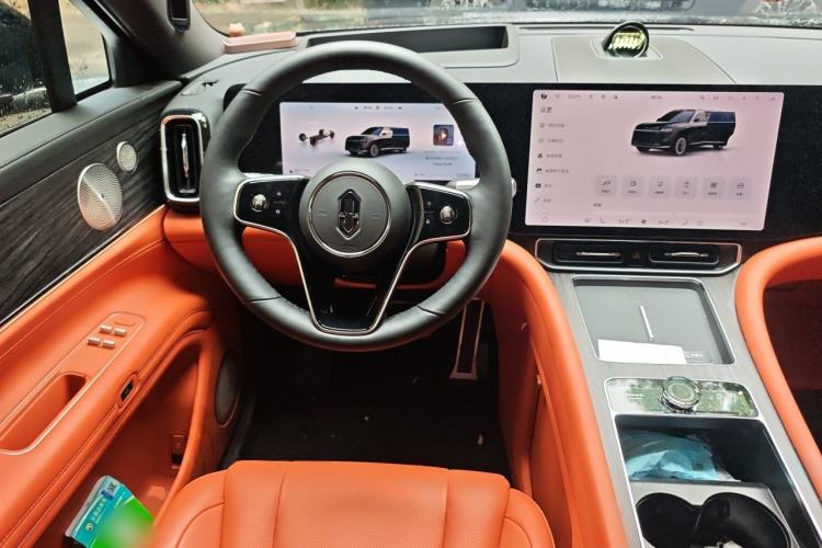 Used Hima AITO M9 2024 Range-Extended Ultra Version 52 kWh 6-Seater Model Steering Wheel