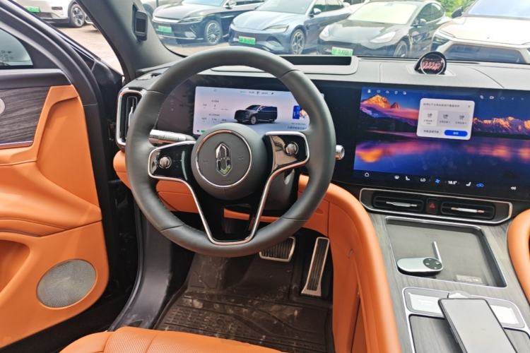 Used Hima AITO M9 2024 All-Electric Ultra Version 100 kWh 6-Seater Model Steering Wheel