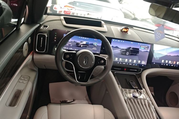 Used Hima AITO M9 2024 Range-Extended Ultra Version 42 kWh 6-Seater Model Steering Wheel