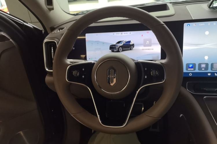 Used Hima AITO M9 2024 Range-Extended Ultra Version 52 kWh 5-Seater Model Steering Wheel