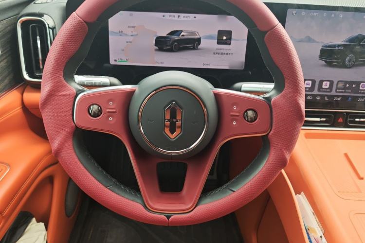 Used Hima AITO M9 2024 Range-Extended Max Edition 42 kWh 6-Seater Version Steering Wheel