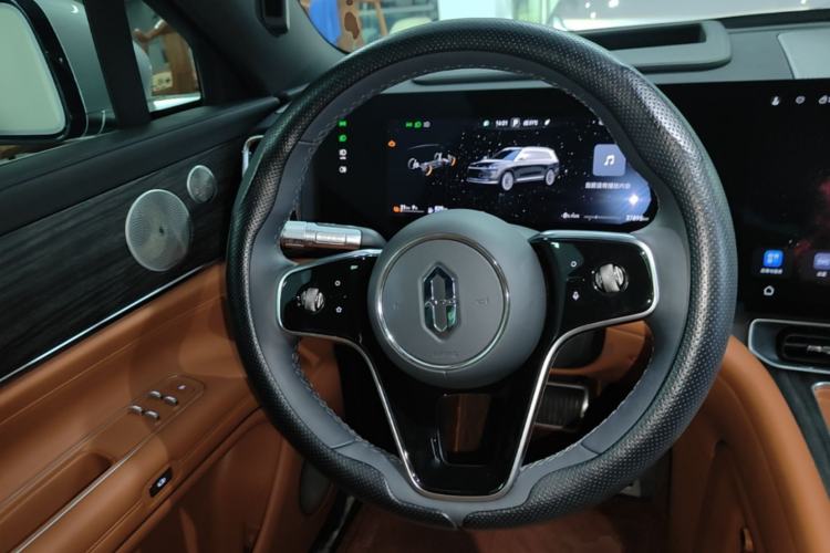 Used Hima AITO M9 2024 Range-Extended Ultra Version 42 kWh 6-Seater Model Steering Wheel